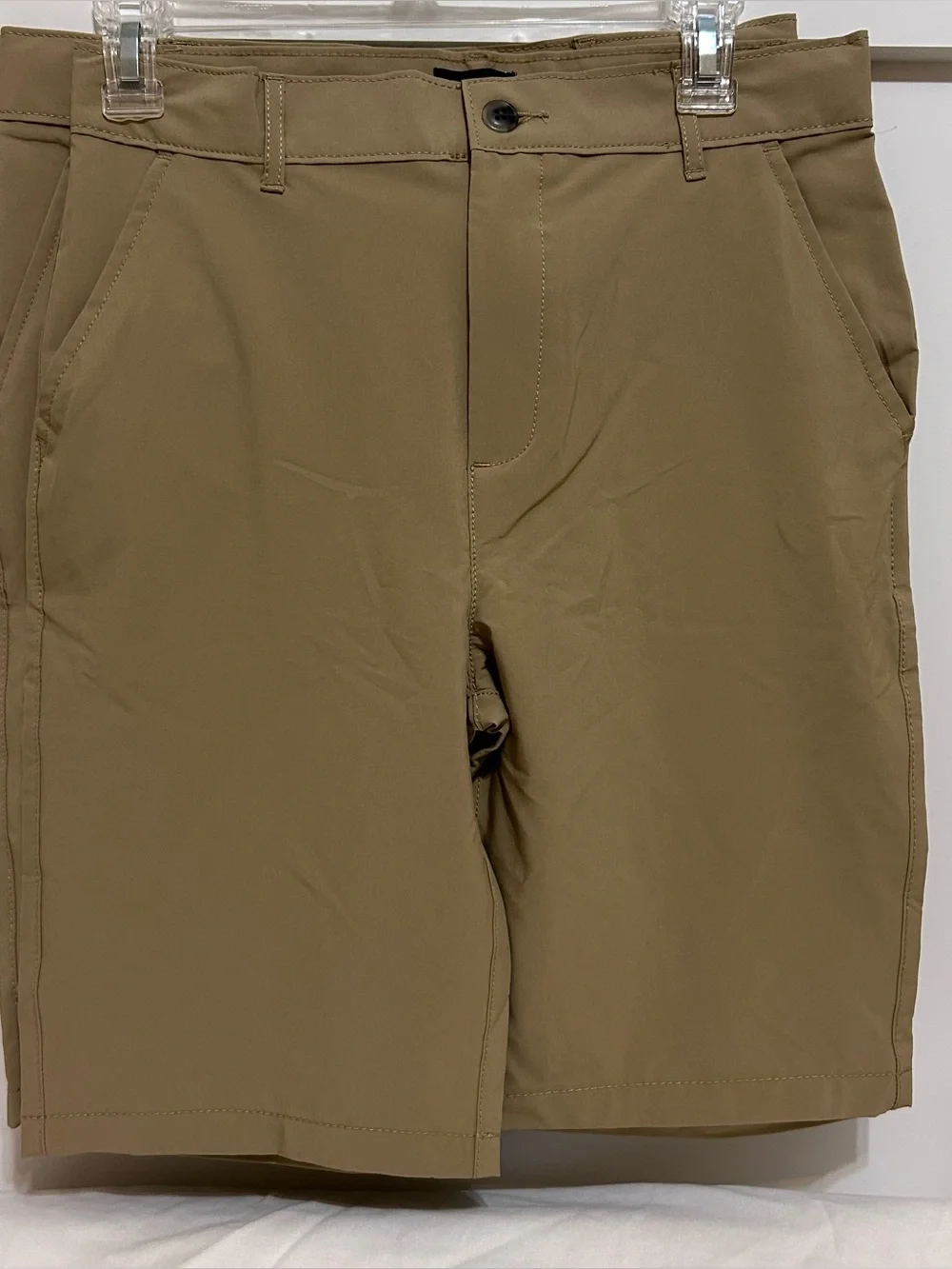 NWTS children’s place boy shorts size 16 khaki pockets adjustable waist 2 pair